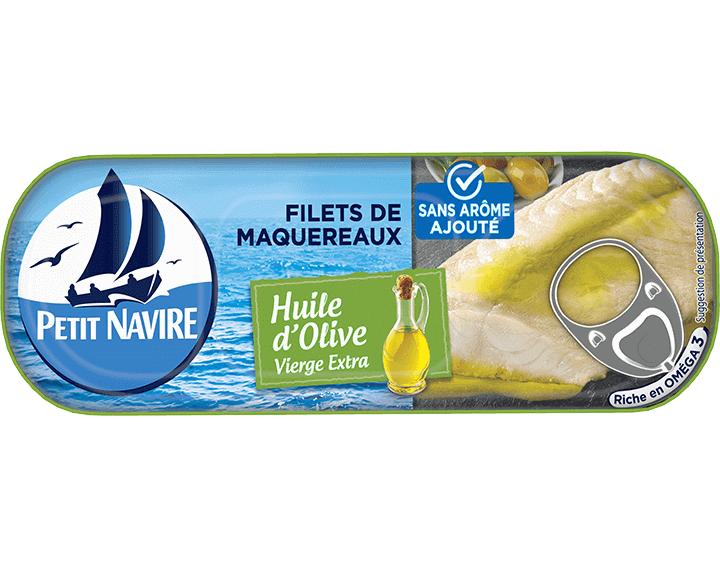 Maquereaux Huile d'Olive Vierge Extra 145g