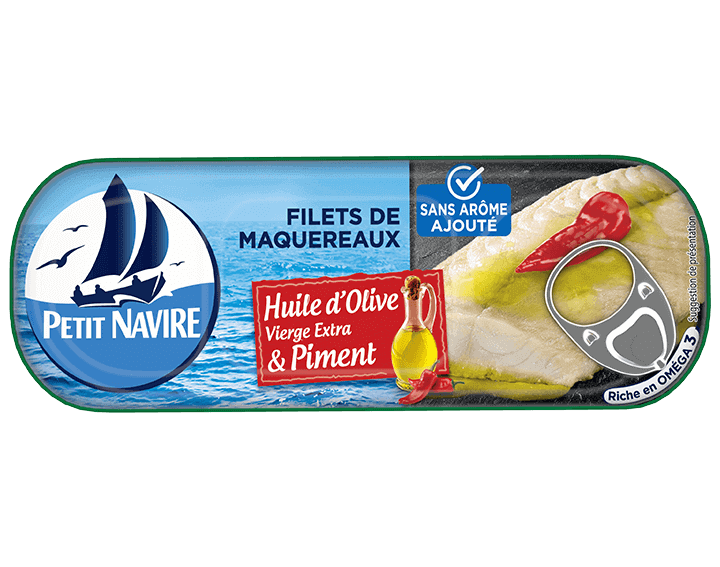 Maquereaux Huile d'Olive & Herbes de Provence 145g