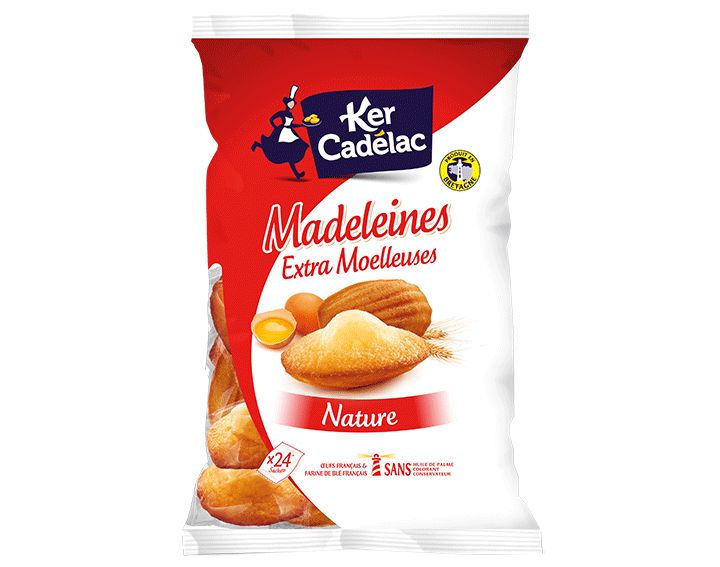 Madeleines Extra Moelleuses Nature