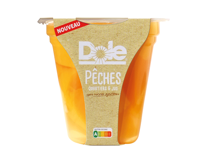 Dole Pêches au jus 198g