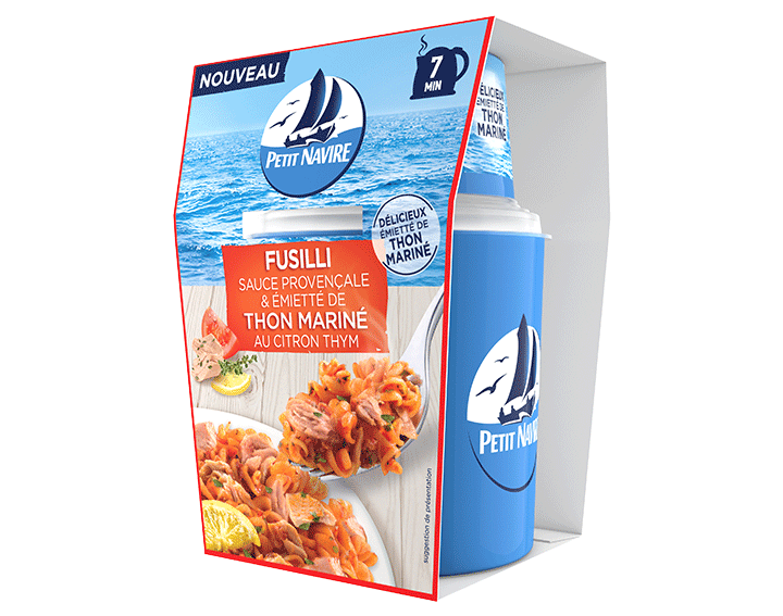 Fusilli Provençale & Thon Mariné au Citron Thym 