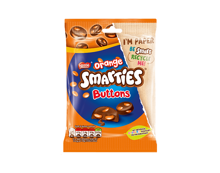 Buttons Orange Chocolate 85g