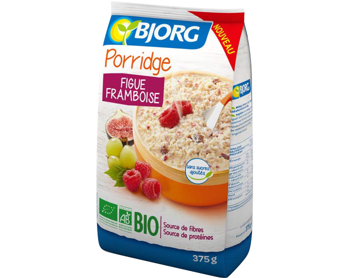 Porridge Figue Framboise