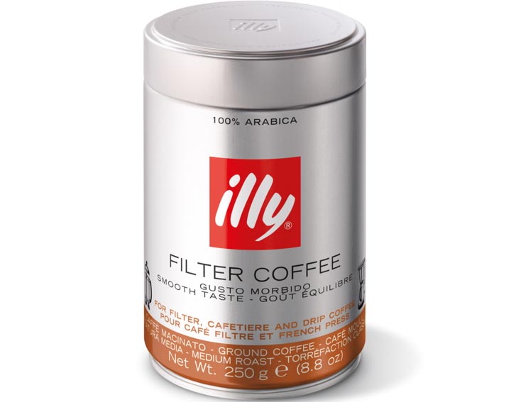 Café moulu filtre torréfaction classique : goût équilibré