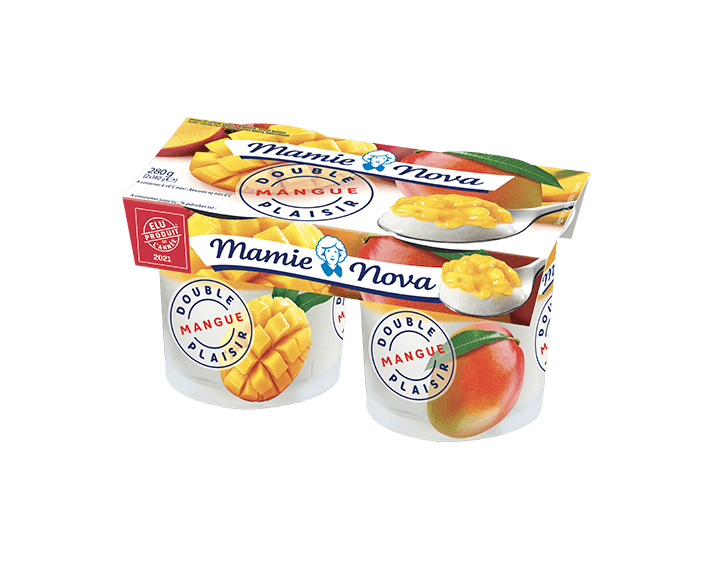 Double Plaisir Mangue 2x140g