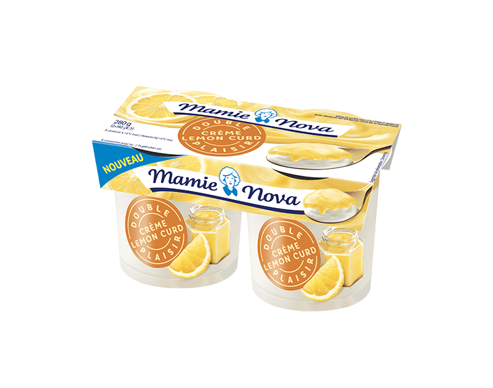 Double Plaisir Crème Lemon Curd 2x140g
