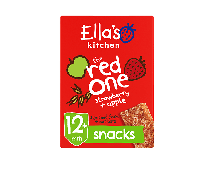 The Red One Strawberry + Apple Oat Bar 125g