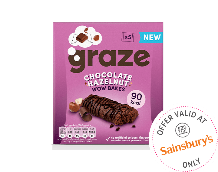 Chocolate Hazelnut Wow Bakes 5x24g