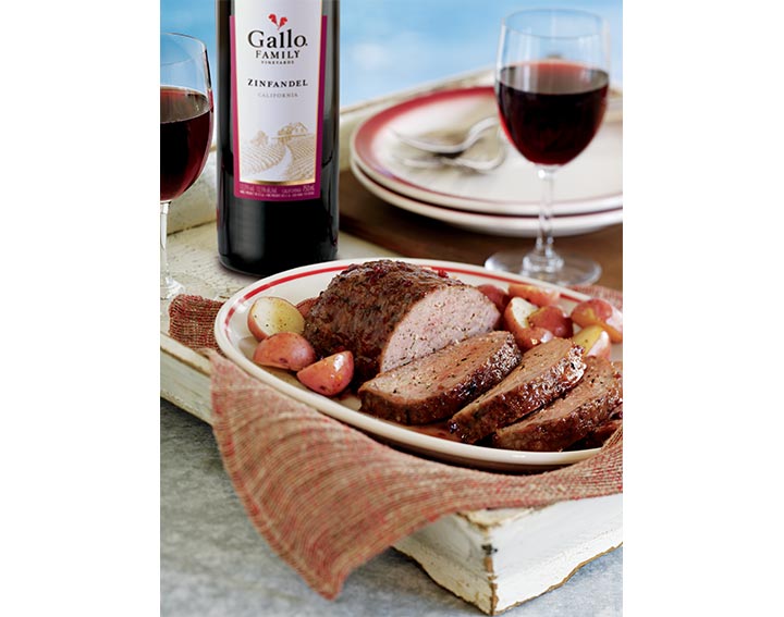 Zinfandel et Pain de viande