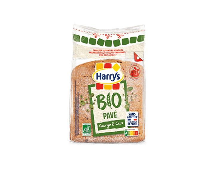 Pavé Bio Courge & Chia 250g