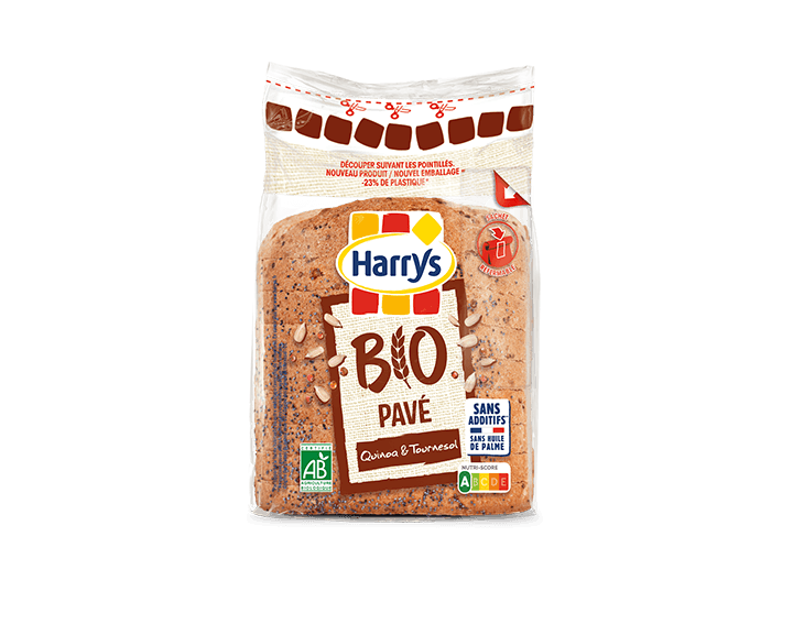 Pavé Bio Quinoa & Tournesol 250g