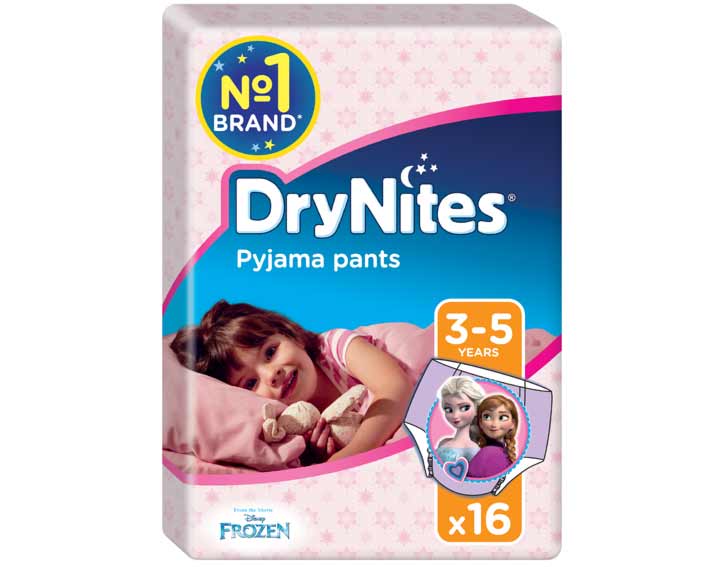 DRYNITES® fille 3-5 ans (16-23kg) 