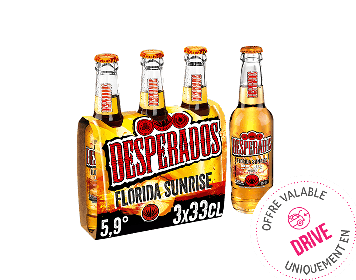 Desperados Florida Sunrise 3x33cl 5,9°