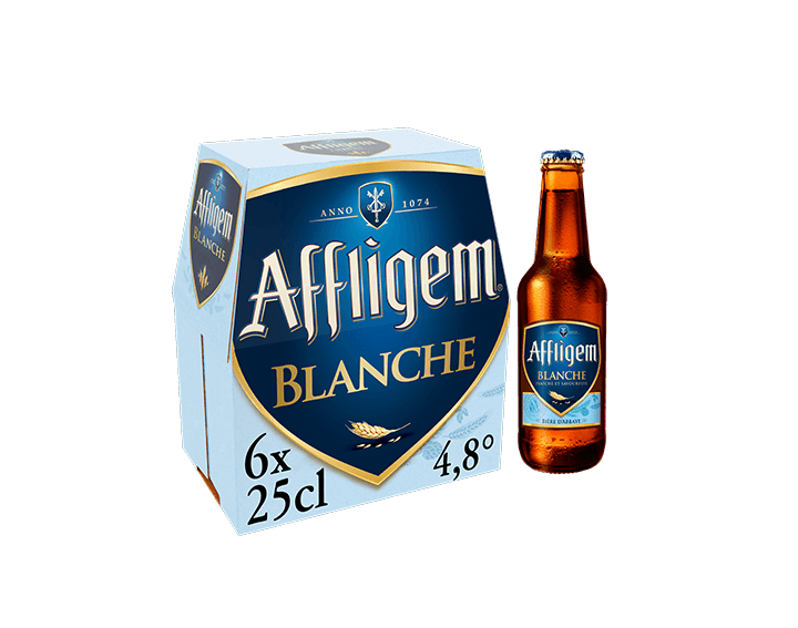 Affligem Blanche Bière D'abbaye 6x25cl 4,8°