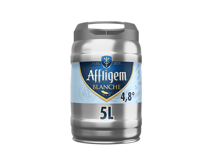 Affligem Blanche Bière D'Abbaye Fût 5L 4,8°