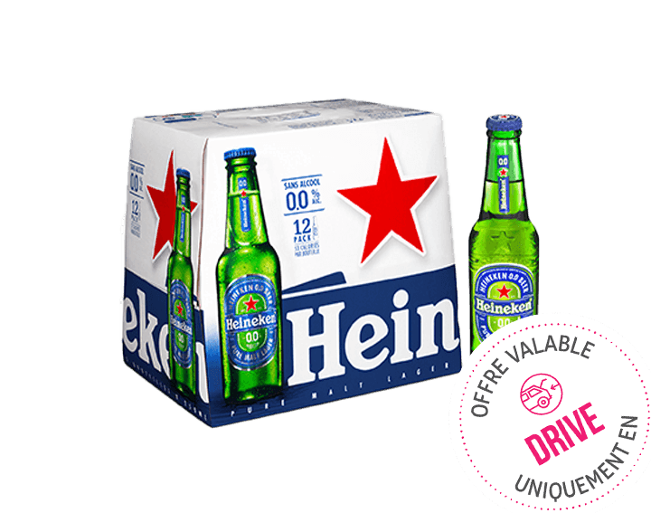 Heineken 0.0 Bière Blonde 12x25cl 0.0°