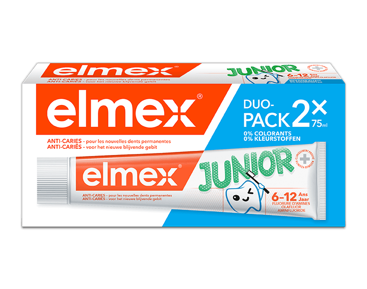 Dentifrice Junior 6-12 ans 2x75ml