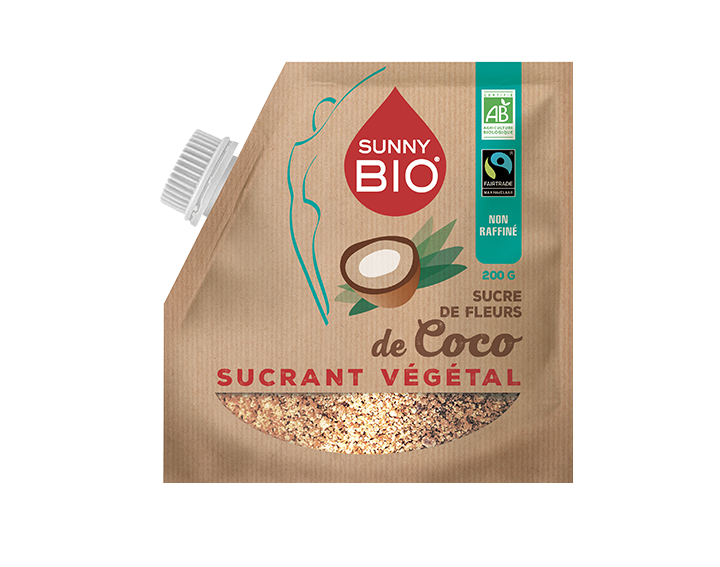 Sucre de fleurs de coco Bio Sunny Bio® 200g
