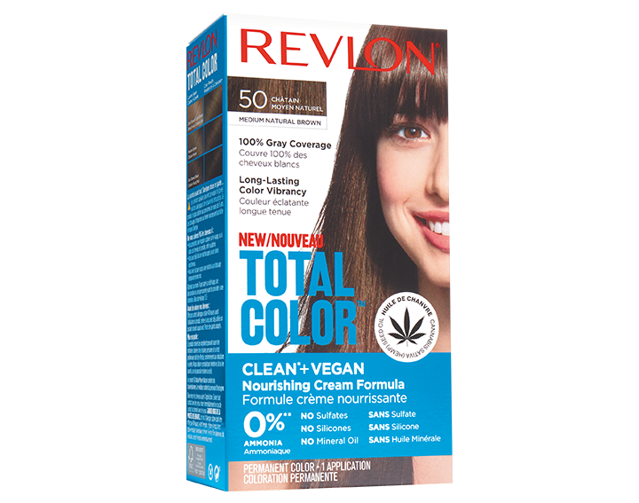TOTAL COLOR™ 50 Châtain Moyen Naturel
