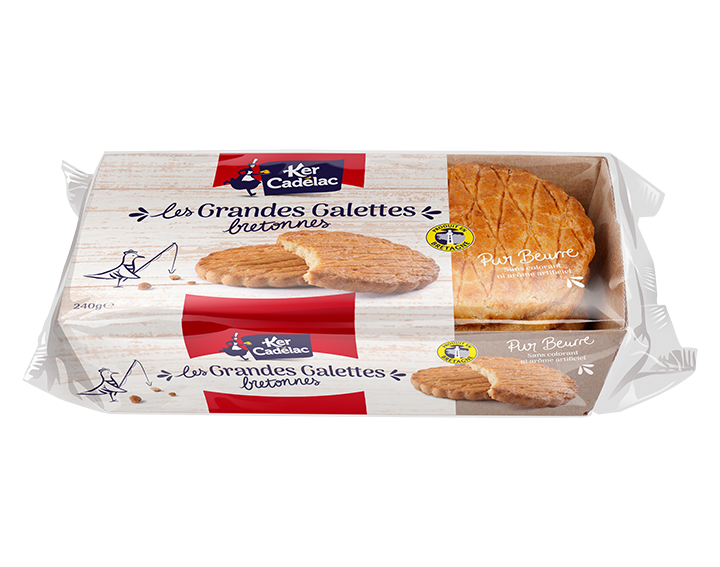 Grandes Galettes Bretonnes Nature 240g