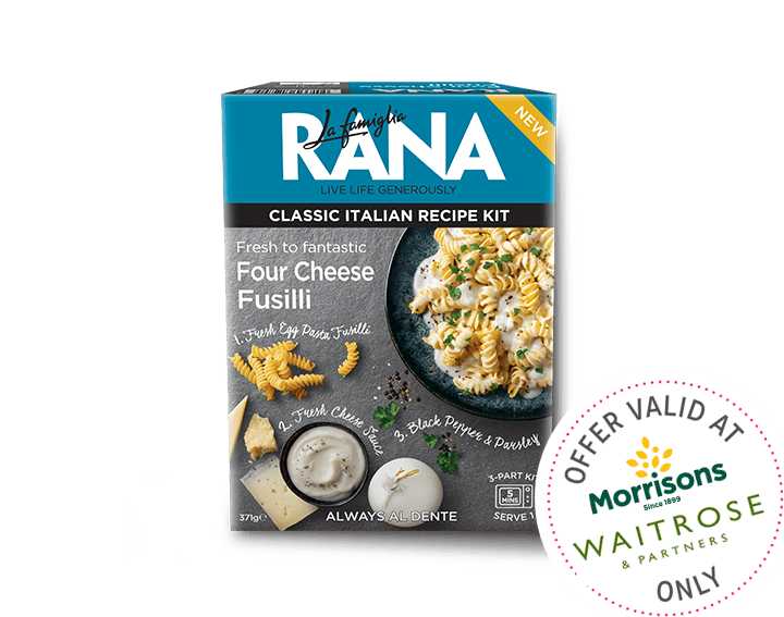 Four Cheese Fusilli 371g