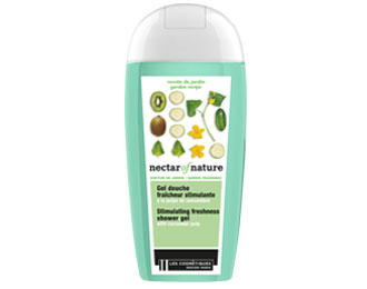 Gel douche
Fraîcheur stimulante à la pulpe de concombre