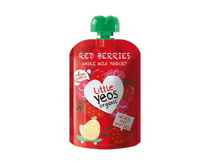 Red Berries Yogurt Pouch 90g