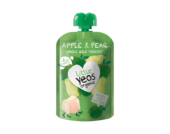 Apple & Pear Yogurt Pouch 90g