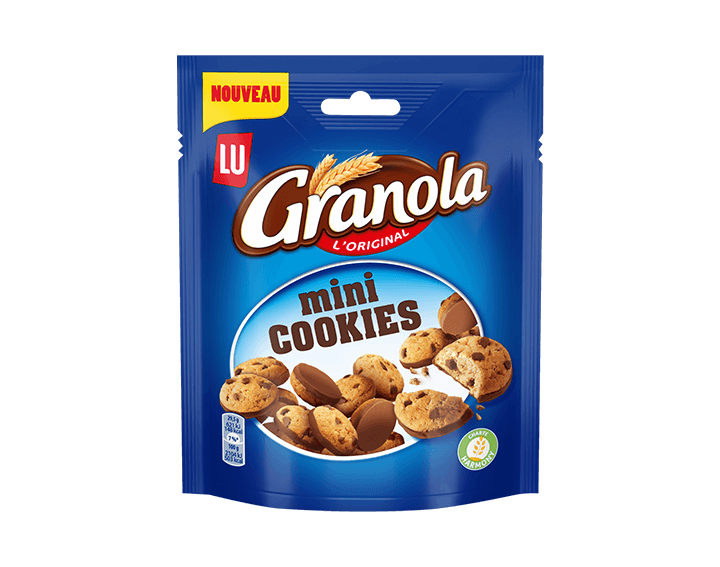 Granola Mini Cookies Nappés 110g