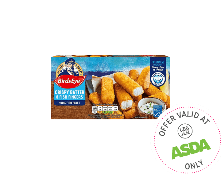 8 Crispy Fish Fingers