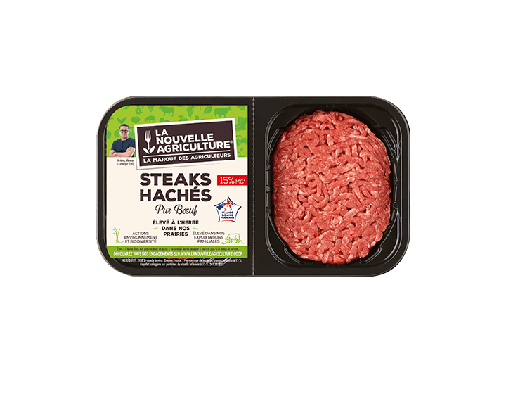Steaks Hachés Façon Bouchère 15% MG 2x125g