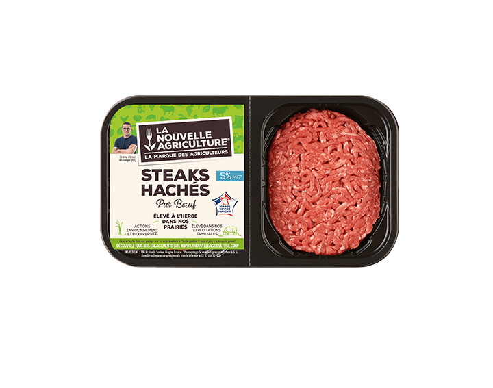 Steaks Hachés Façon Bouchère 5% MG 2x125g