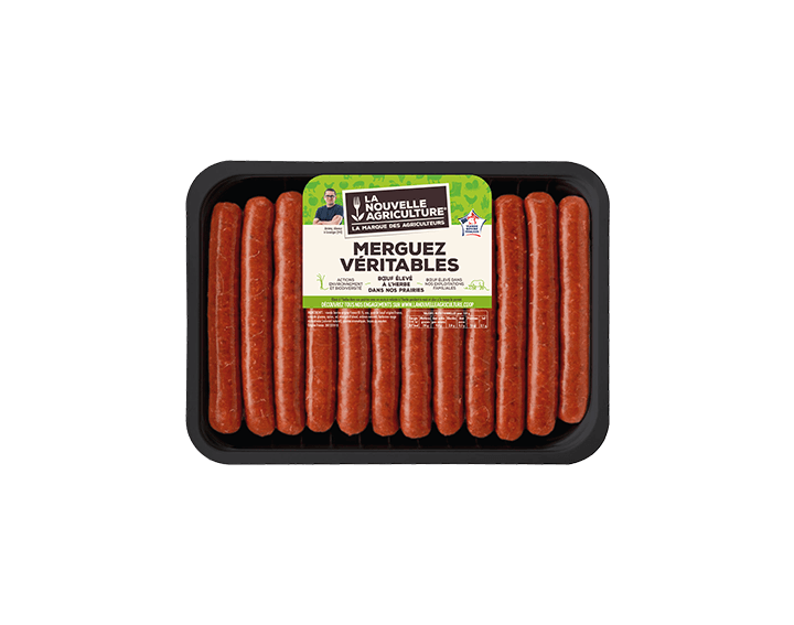 Merguez Véritables de Bœuf x12 660g