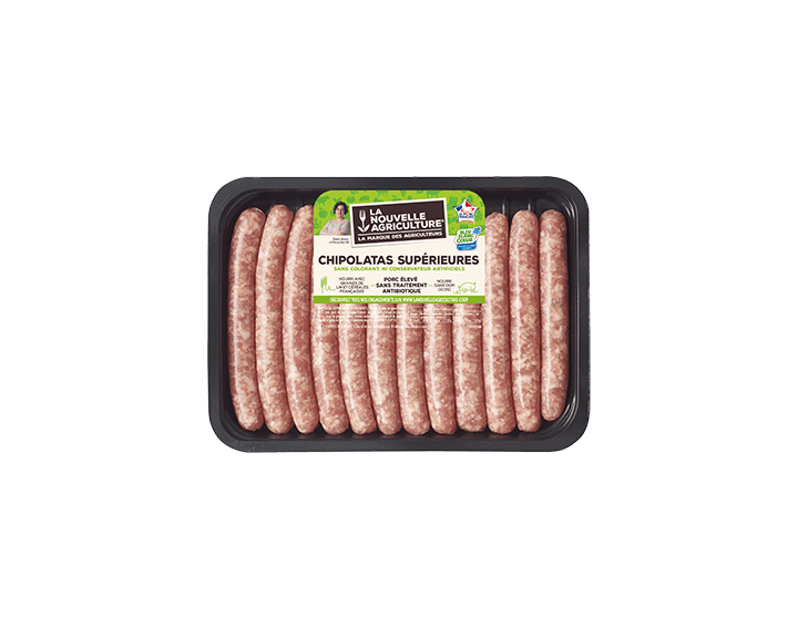 Chipolatas Supérieures x12 660g