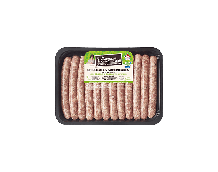 Chipolatas Supérieures Aux Herbes x12 660g
