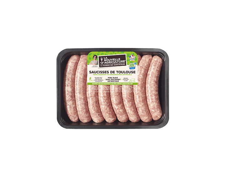 Saucisses de Toulouse x8 1kg