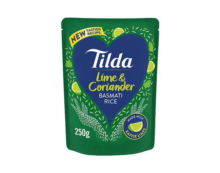 Lime & Coriander Basmati Rice 250g