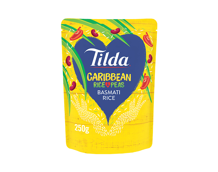 Caribbean Basmati Rice & Peas 250g