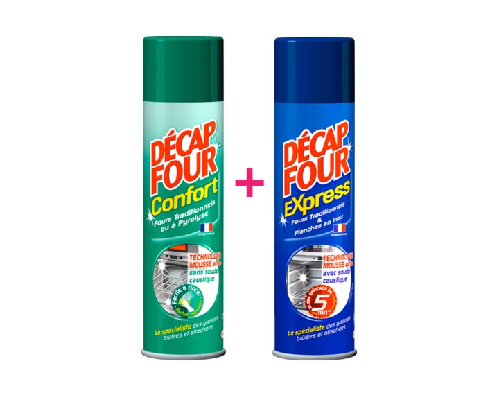 2 produits Decap'Four ou Décap'Feu