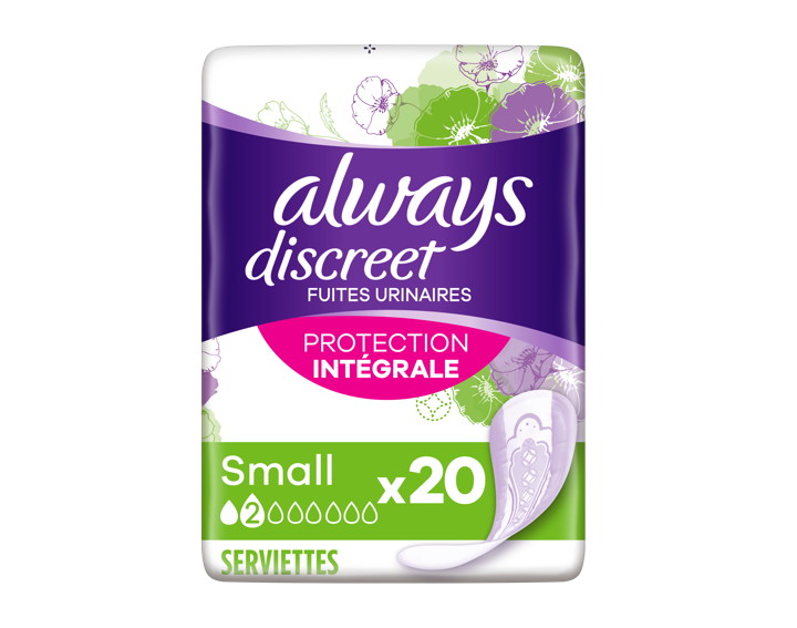 Serviettes 2 gouttes Small x20