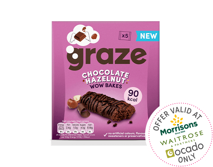 Chocolate Hazelnut Wow Bakes 5x24g
