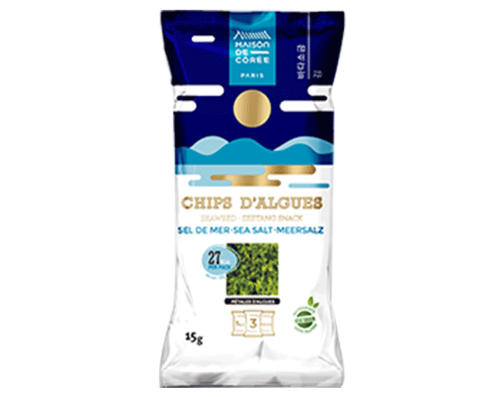 Chips d'algues sel de mer 15g