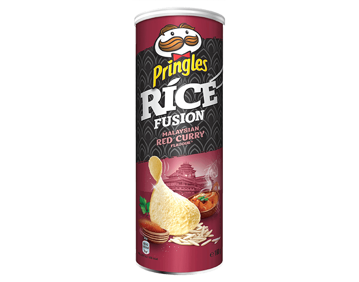 Pringles Rice Fusion Malaysian Red Curry 160g
