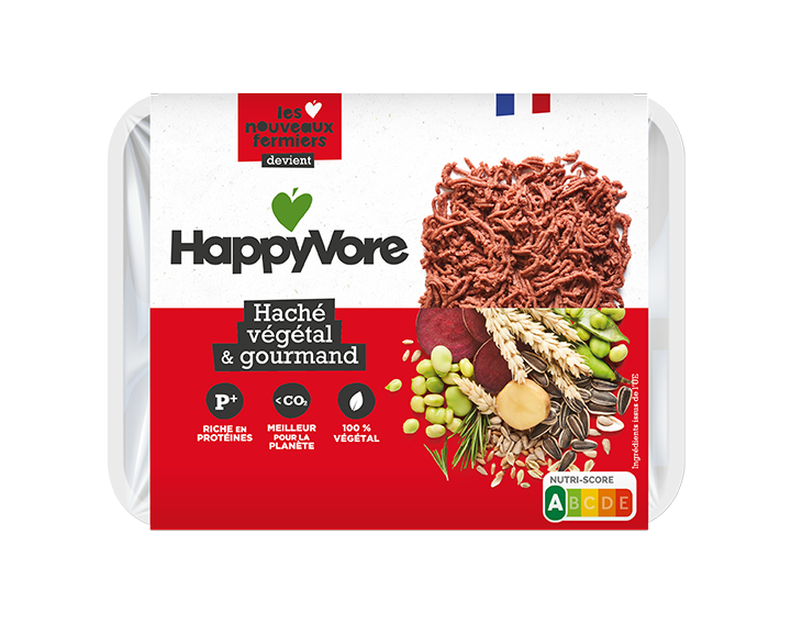 Haché végétal et gourmand