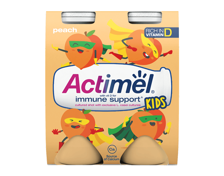 Peach Yogurt Drinks 4x100g
