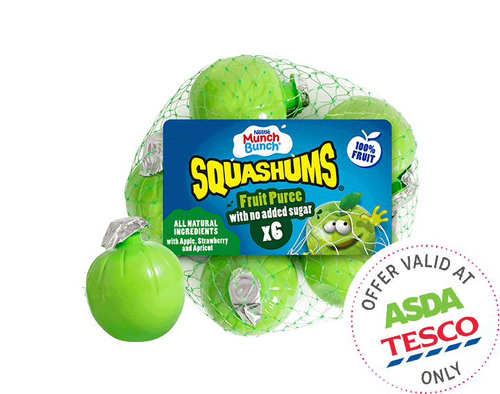 Squashums Fruit Puree 6x50g