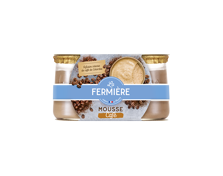 Mousse aérée au pur café de Colombie