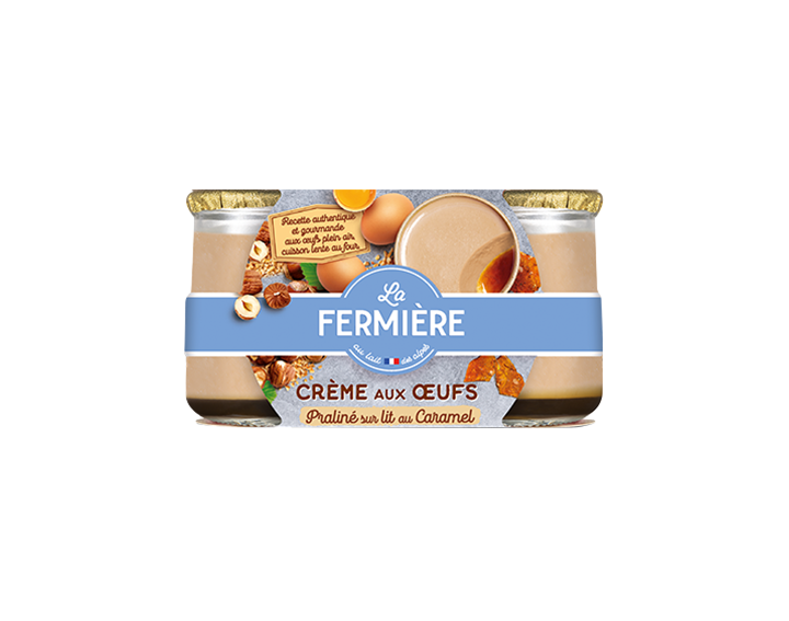 Crème aux œufs praliné (Nouveauté)