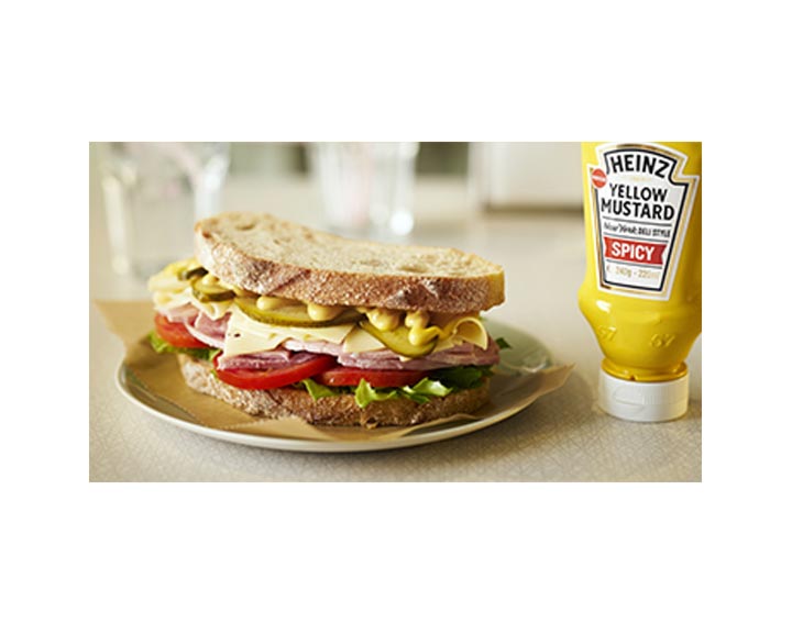 Sandwich à la Yellow Moutarde