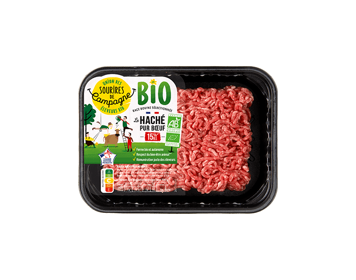 Haché vrac 15% MG (350g)